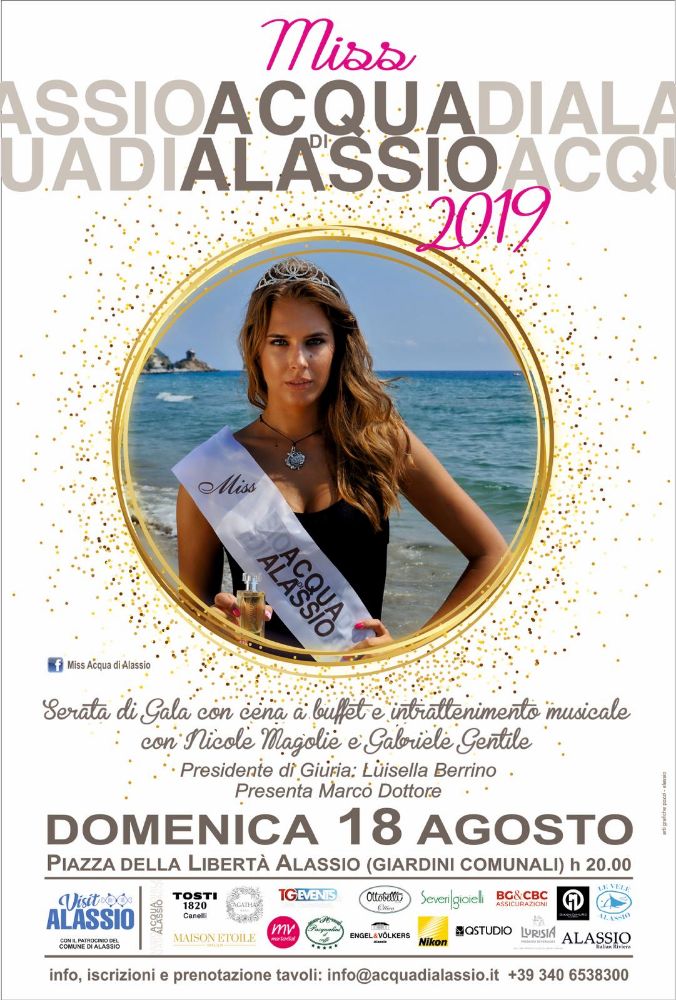 Miss Acqua di Alassio edizione 2019 !